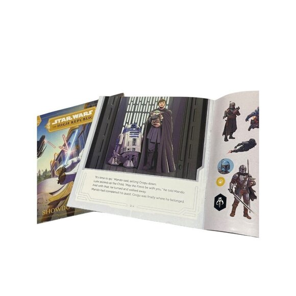 2 Disney Star Wars The Mandalorian And The High Republic Sticker Books Unused - Picture 2 of 9